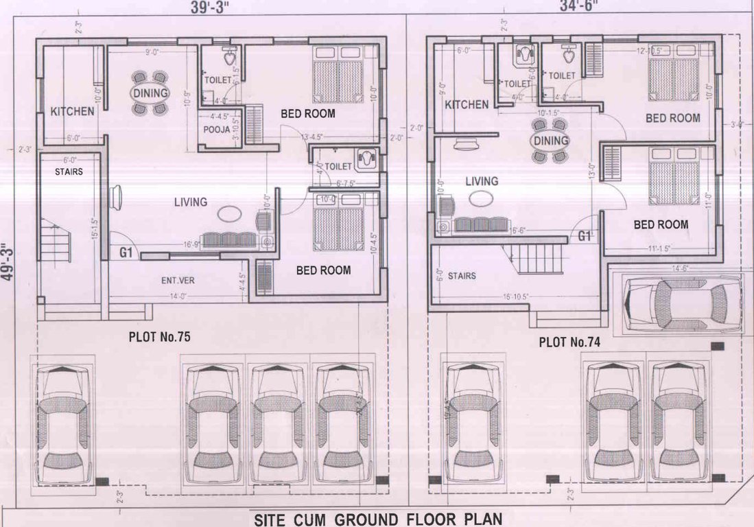 Images for Cluster Plan of Vigneshwara Devaki Nagar