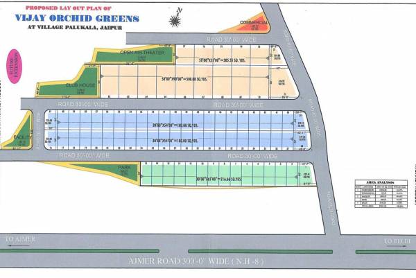 Images for Layout Plan of Rajasthan Orchid Greens