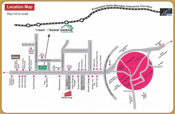 Images for Location Plan of Rajasthan Orchid Greens