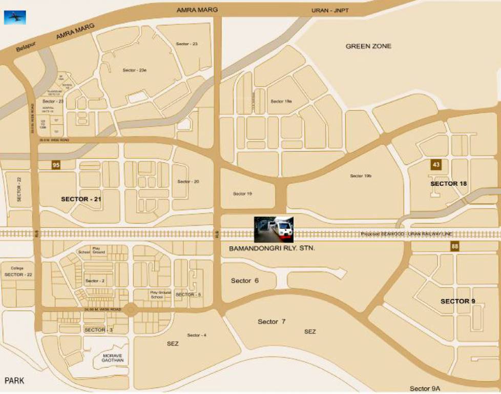 Images for Location Plan of Kailash Pratik Regalia