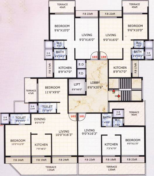 Images for Cluster Plan of Om Sai Riddhi Siddhi Nakshatra