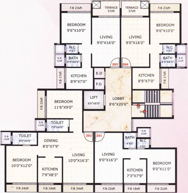Images for Cluster Plan of Om Sai Riddhi Siddhi Nakshatra