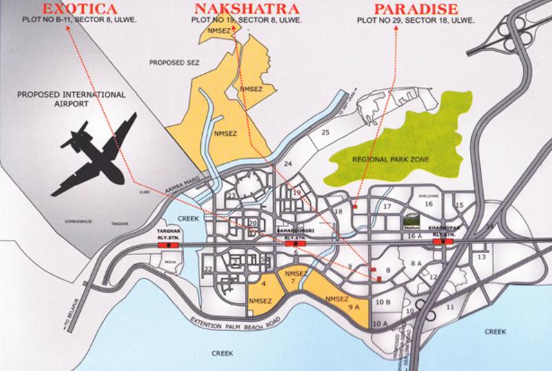 Images for Location Plan of Om Sai Riddhi Siddhi Nakshatra