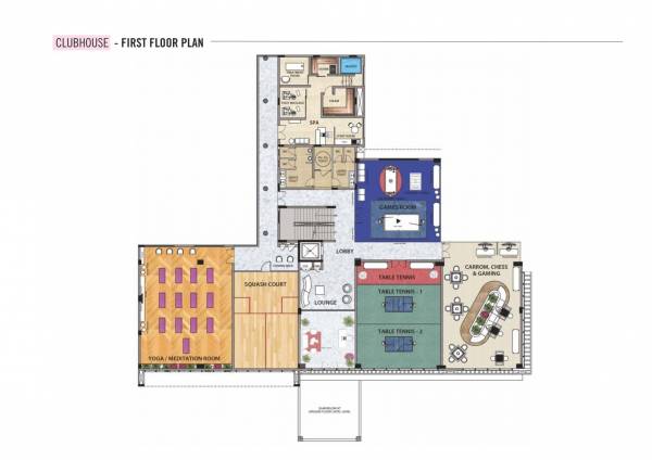  risington-2 Tower A1 Cluster Plan for 1st Floor