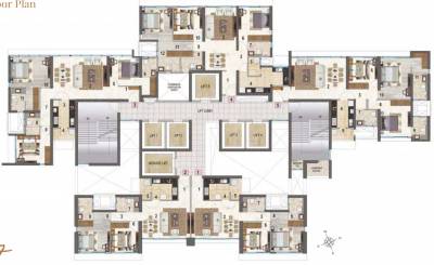 Tower A Cluster Plan salsette-27 Tower A Cluster Plan