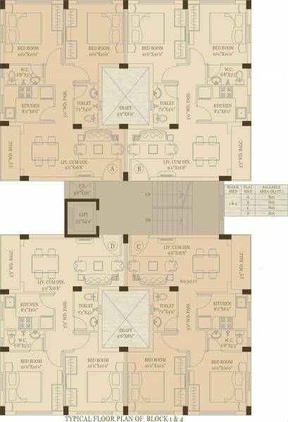 Images for Cluster Plan of Aria Rabindra