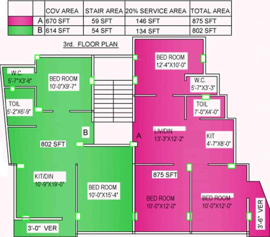 Images for Cluster Plan of Jinia Madhabi Apartment