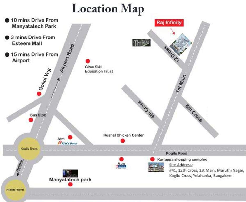  raj infinity Images for Location Plan of Surath Raj Infinity
