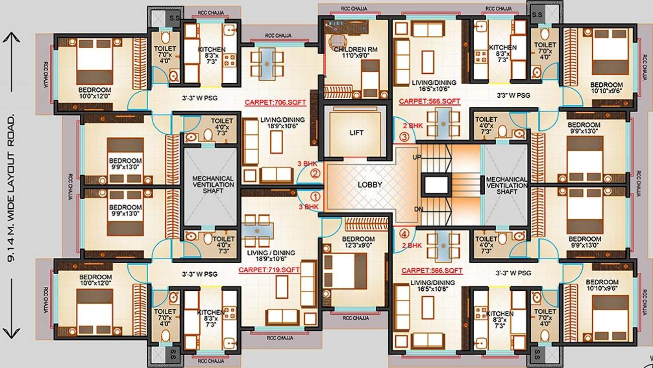 Images for Cluster Plan of Modispaces Indus