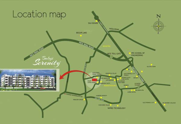 Images for Location Plan of Balaji Serenity