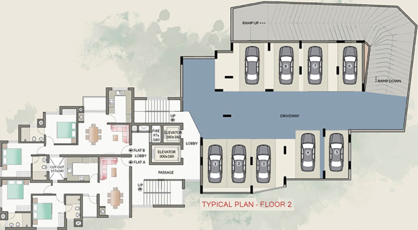Images for Cluster Plan of Crescent Zinnia