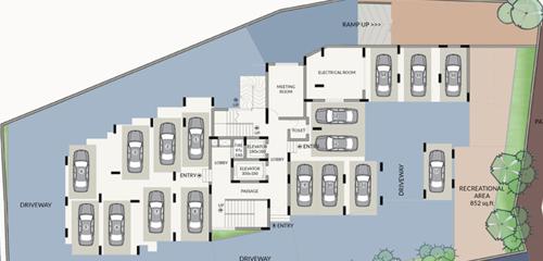 Images for Cluster Plan of Crescent Zinnia