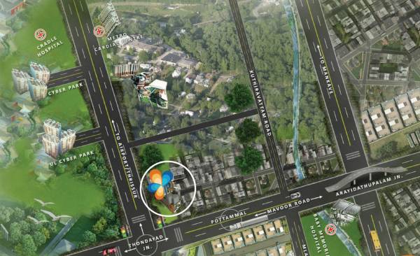 Images for Location Plan of Crescent Zinnia