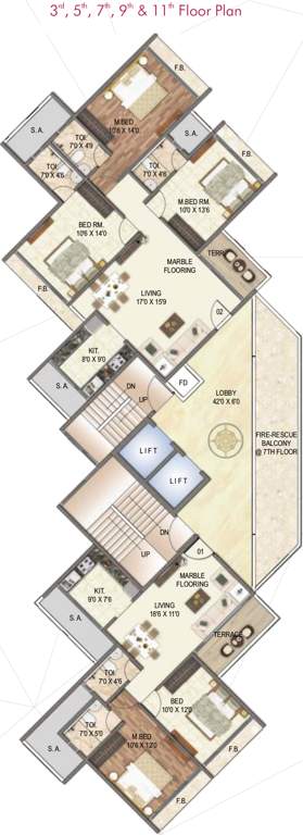  vedanta Images for Cluster Plan of Vinay Vedanta