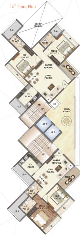  vedanta Images for Cluster Plan of Vinay Vedanta