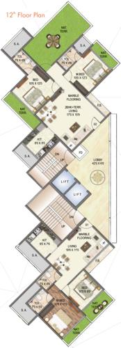  vedanta Images for Cluster Plan of Vinay Vedanta