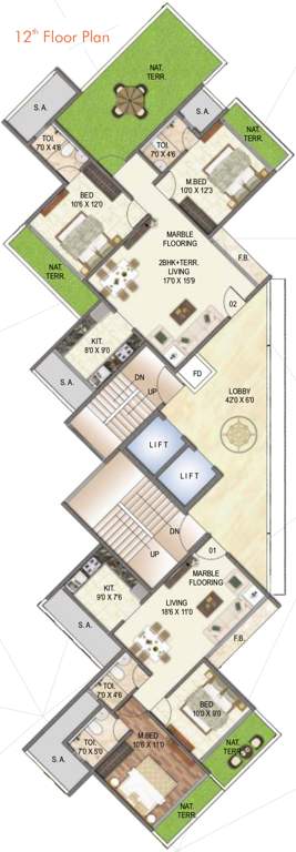  vedanta Images for Cluster Plan of Vinay Vedanta