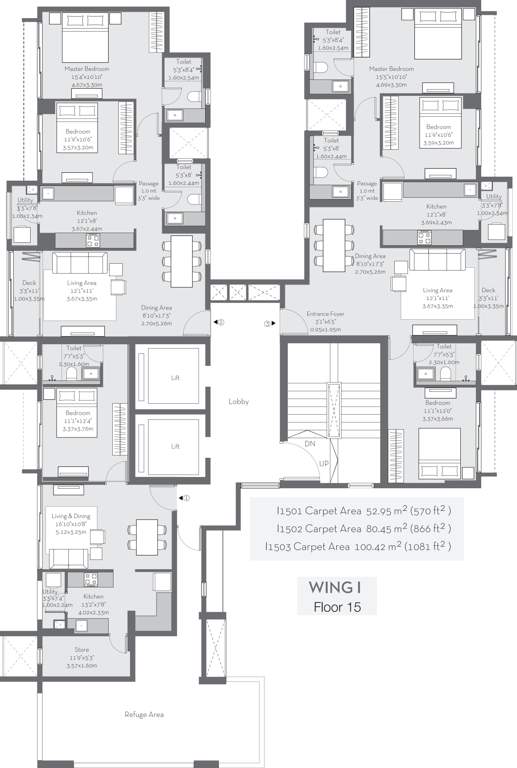 Images for Cluster Plan of Godrej The Trees Residential Phase 1
