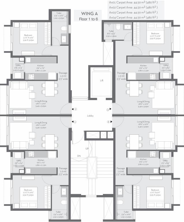 Images for Cluster Plan of Godrej The Trees Residential Phase 1