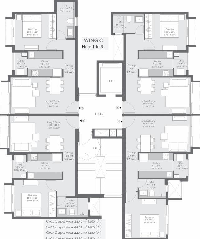 Images for Cluster Plan of Godrej The Trees Residential Phase 1