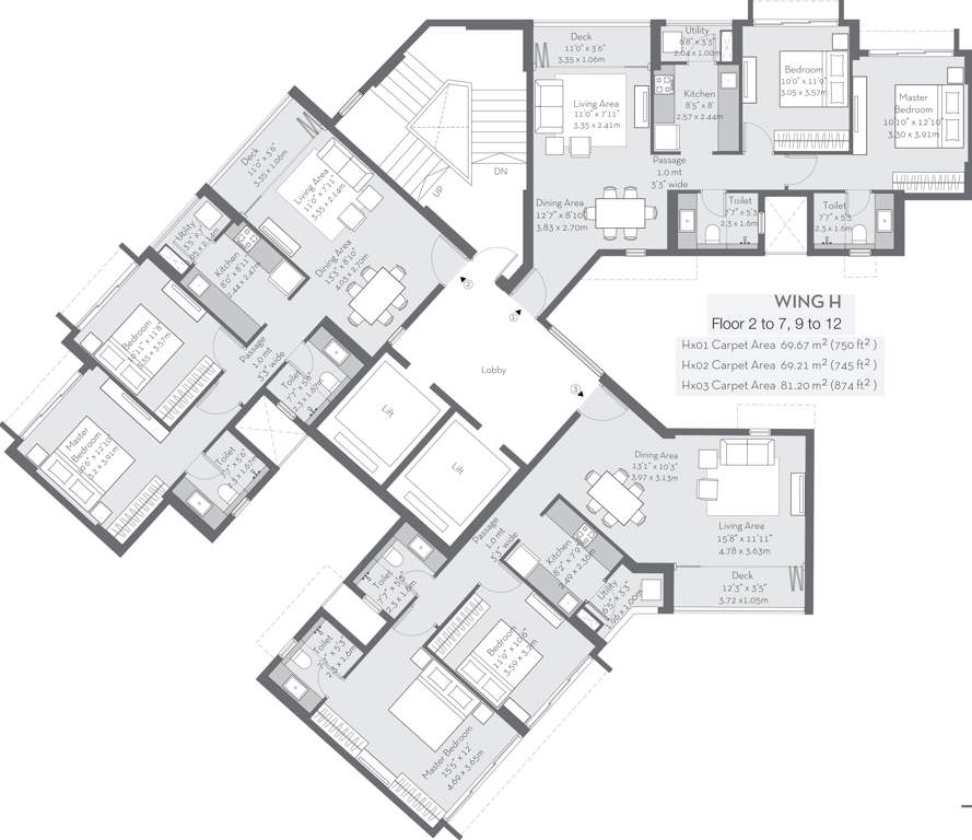 Images for Cluster Plan of Godrej The Trees Residential Phase 1