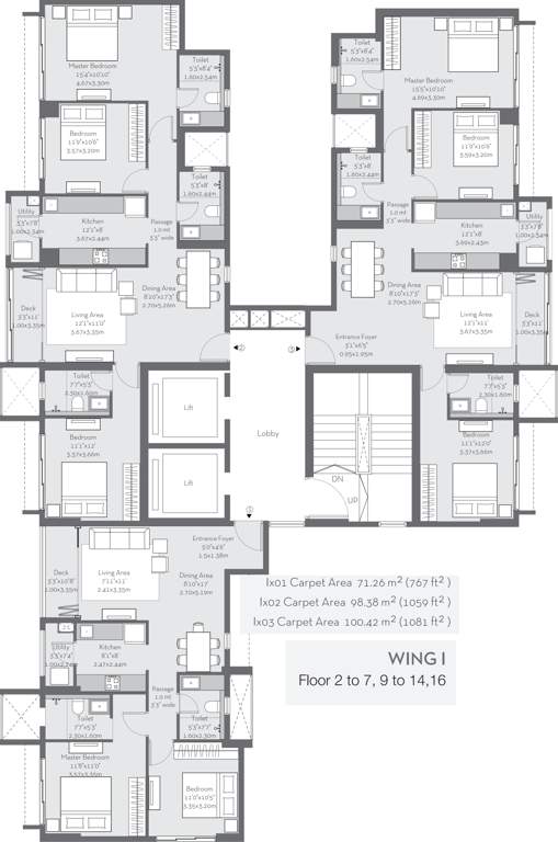 Images for Cluster Plan of Godrej The Trees Residential Phase 1