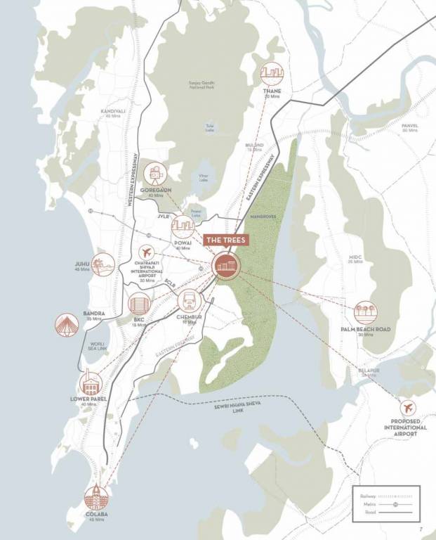 Images for Location Plan of Godrej The Trees Residential Phase 1