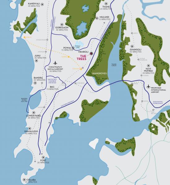 Images for Location Plan of Godrej The Trees Residential Phase 1