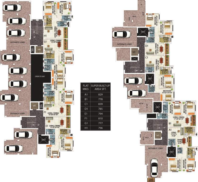  geetanjali garden Images for Cluster Plan of GS Geetanjali Garden