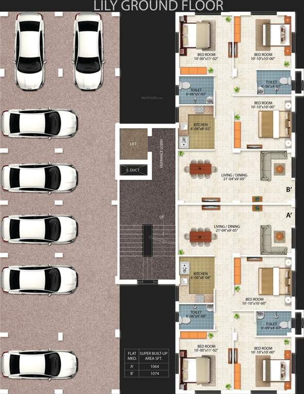 Images for Cluster Plan of GS Geetanjali Garden