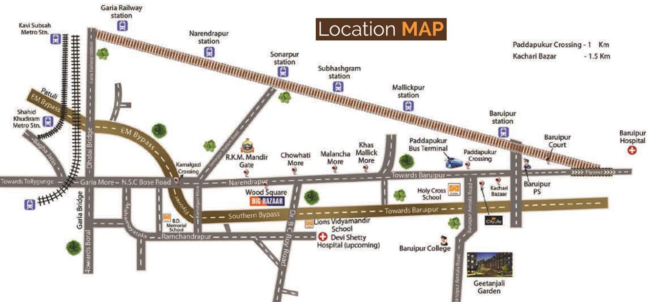  geetanjali garden Images for Location Plan of GS Geetanjali Garden