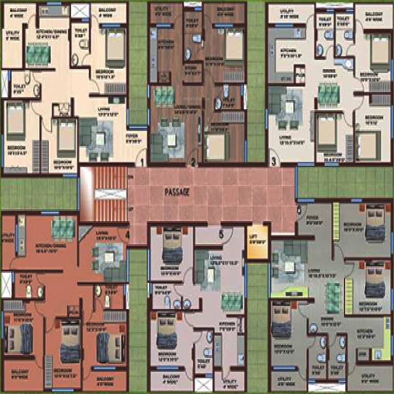 Images for Cluster Plan of Midmac Elegant