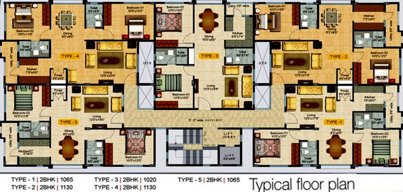  pride Images for Cluster Plan of Keerthi Pride
