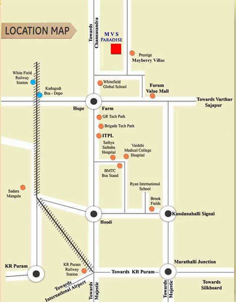  paradise Location Plan