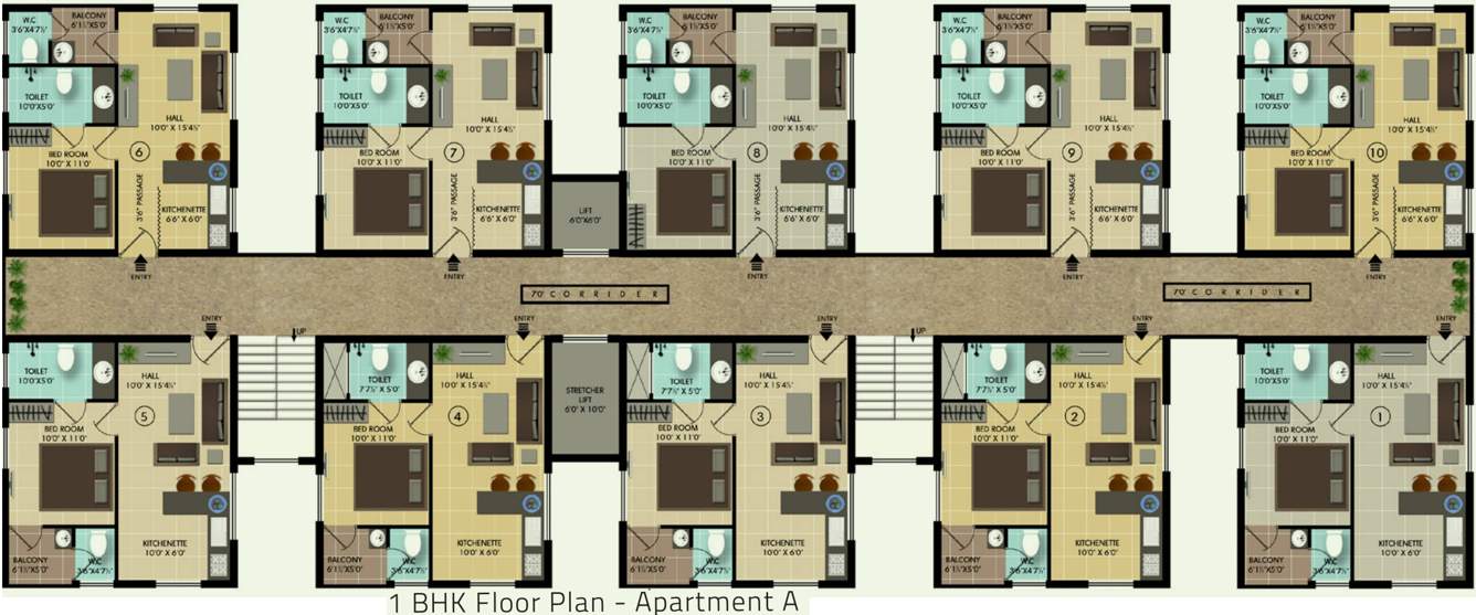  serene rose Images for Cluster Plan of Serene Rose