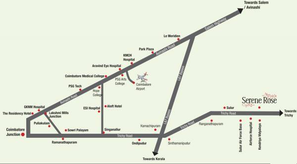 Images for Location Plan of Serene Rose Villa