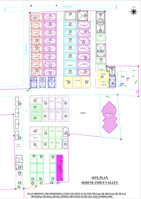 Images for Layout Plan of Serene Indus Valley