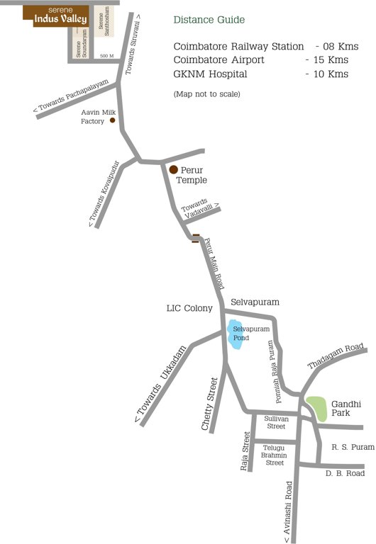 Images for Location Plan of Serene Indus Valley