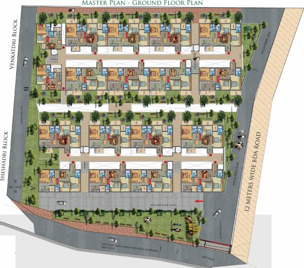 Images for Master Plan of Chowdeshwari Thirumala Lakshmi Grand