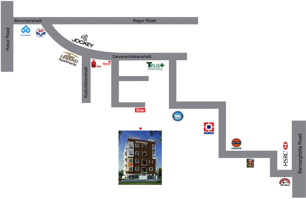 Images for Location Plan of Surath Suraj Residency