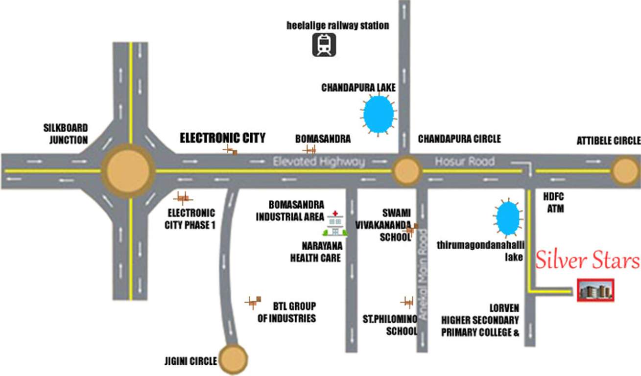  silver star i Images for Location Plan of Surath Silver Star I