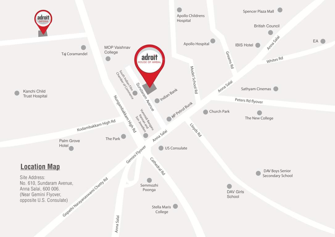  house of ambal Location Plan