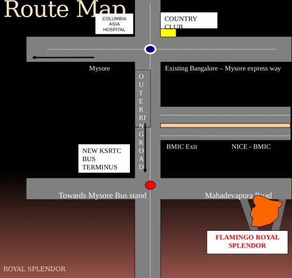 Images for Location Plan of Flamingo Royal Splendor Images for Location Plan of Flamingo Royal Splendor