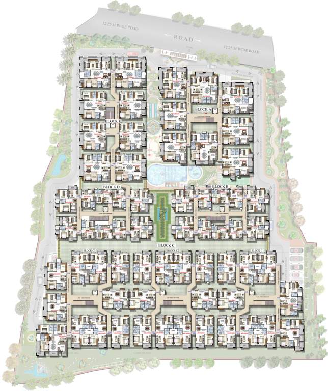 Images for Cluster Plan of Mahaveer Meridian
