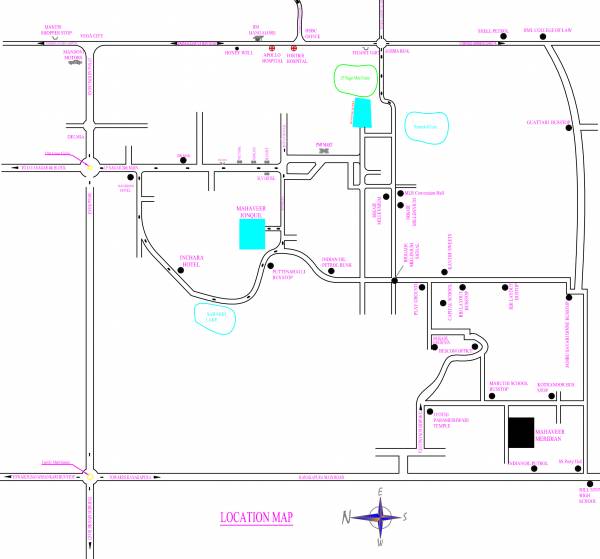 Images for Location Plan of Mahaveer Meridian Images for Location Plan of Mahaveer Meridian