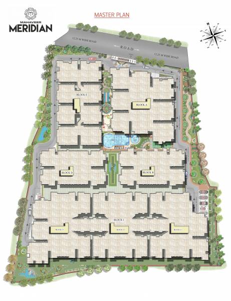 Images for Master Plan of Mahaveer Meridian Images for Master Plan of Mahaveer Meridian