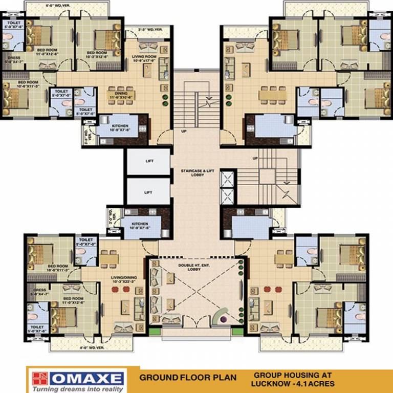 Images for Cluster Plan of Omaxe The Palace