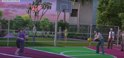 Basketball Court the-palace Basketball Court