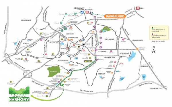 Location Plan aditya-harmony Location Plan