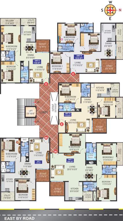 Images for Cluster Plan of 5 Elements Jnana Nivas